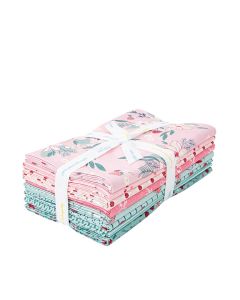 Berry Market LtBlue-Pink FQ Bundle 8 Count