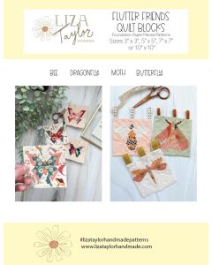Flutter Friends Quilt Blocks