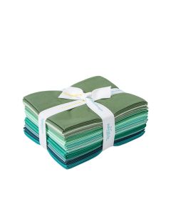 Confetti Cotton Solids Mint FQ Bundle 12 Count