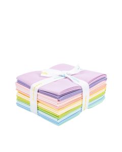 Confetti Cotton Solids Sweet FQ Bundle 12 Count