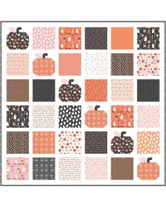 Pumpkin Patch Quilt Kit-Throw Size
