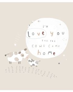 Till The Cows Come Home Receiving Blanket Kit